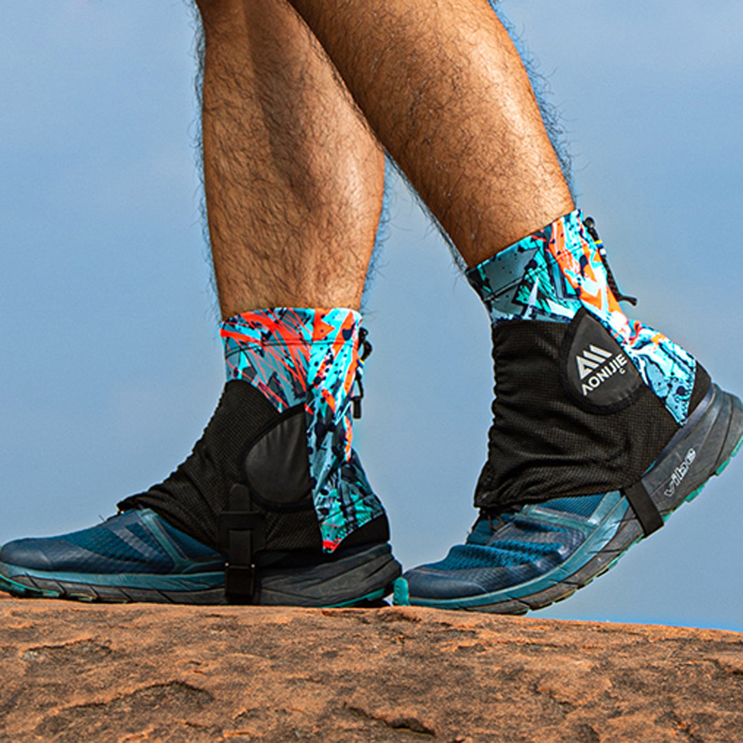 AONIJIE Gaiter E4421 - Pelindung Kaki Sepatu - Trail Running Cover
