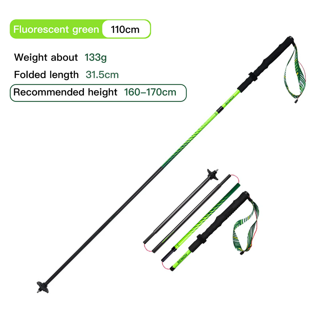 AONIJIE Foldable Carbon Trekking Pole Bend E4204 - Trail Hiking