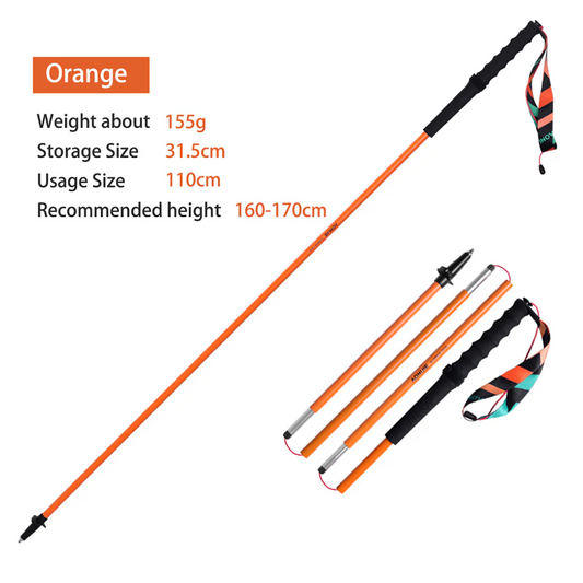 Aonijie Foldable Alumunium Trekking Pole E4216 - Trail Running Hiking