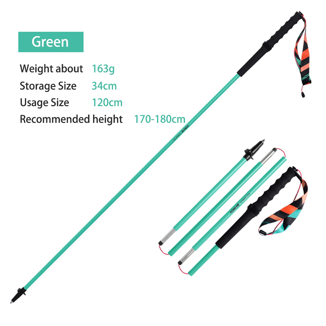 Aonijie Foldable Alumunium Trekking Pole E4216 - Trail Running Hiking