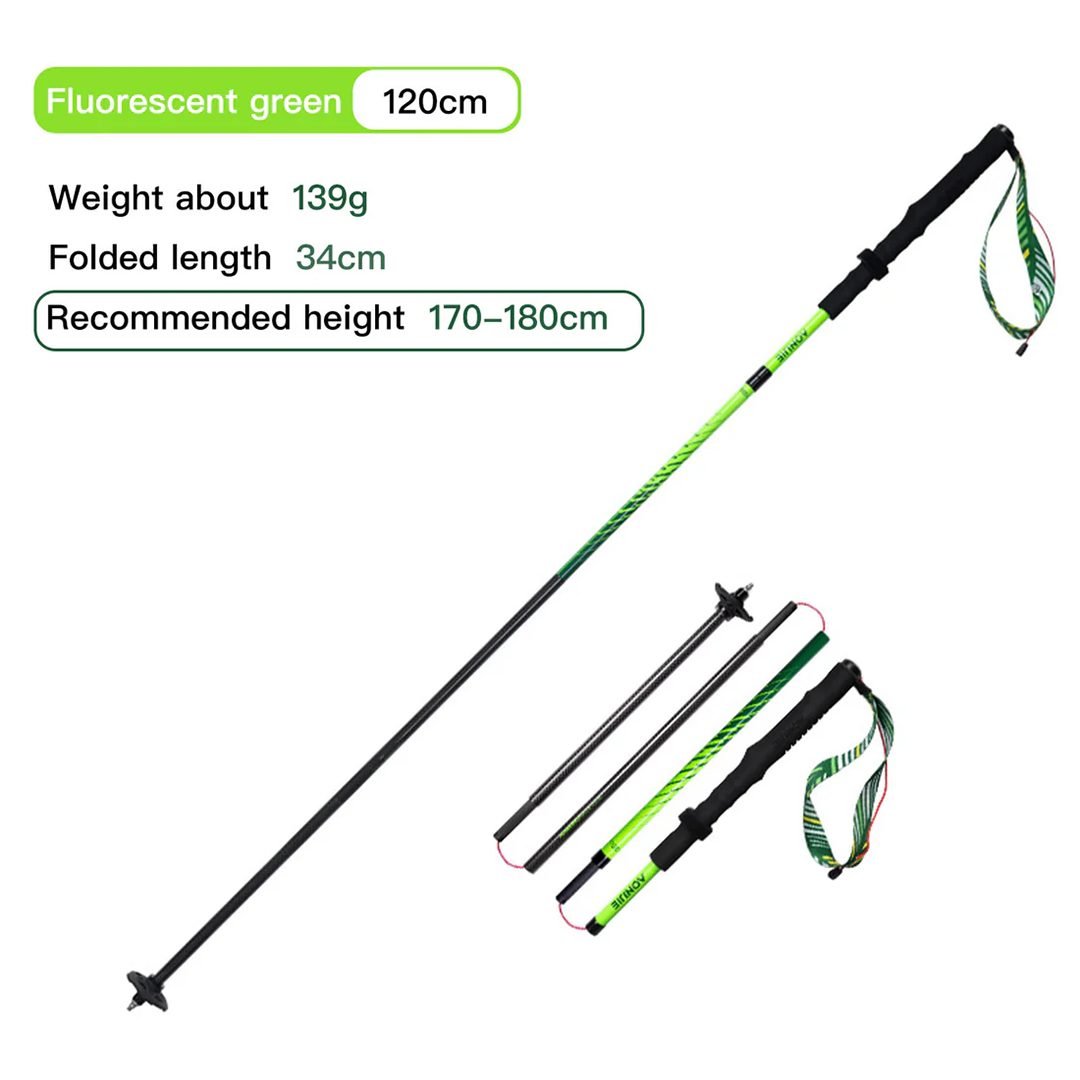 AONIJIE Foldable Carbon Trekking Pole Bend E4204 - Trail Hiking