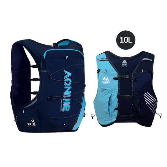 Aonijie C9116 Hydration Backpack Vest - 10 Liter Trail Running Sports - NAVY