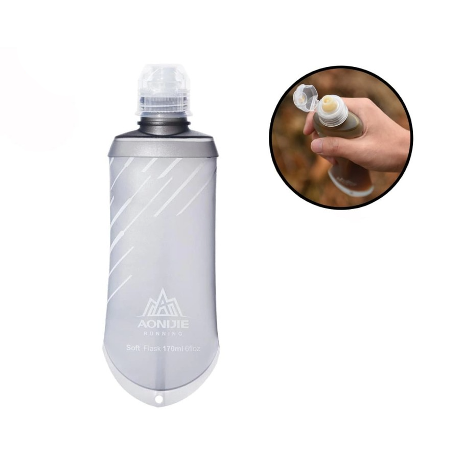 AONIJIE SD23 Nutrition Energy Gel Soft Flask 170ml - Sports Water Bag Hydration Nutrition Energy Gel Soft Flask Water Bottle | Marathon | Running | Hiking