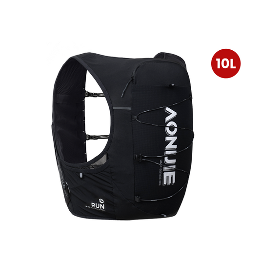 Aonijie C9116 Hydration Backpack Vest - 10 Liter Trail Running Sports - Black