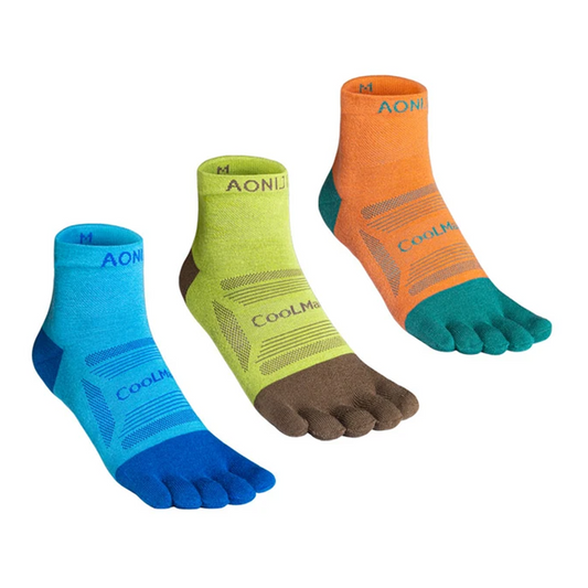 AONIJIE E4838 Running Toe Socks 3 PAIR - Sports Running Socks