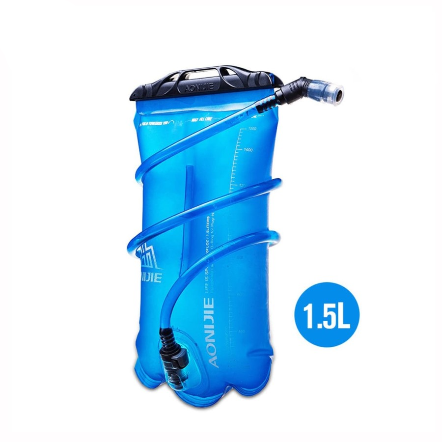 AONIJIE Water Bladder Bag SD16 - 1.5L 2L 3L - Running Hiking Sports Water Bag BPA Free Soft Reusable Hydration Water Bladder Foldable Water Bottle