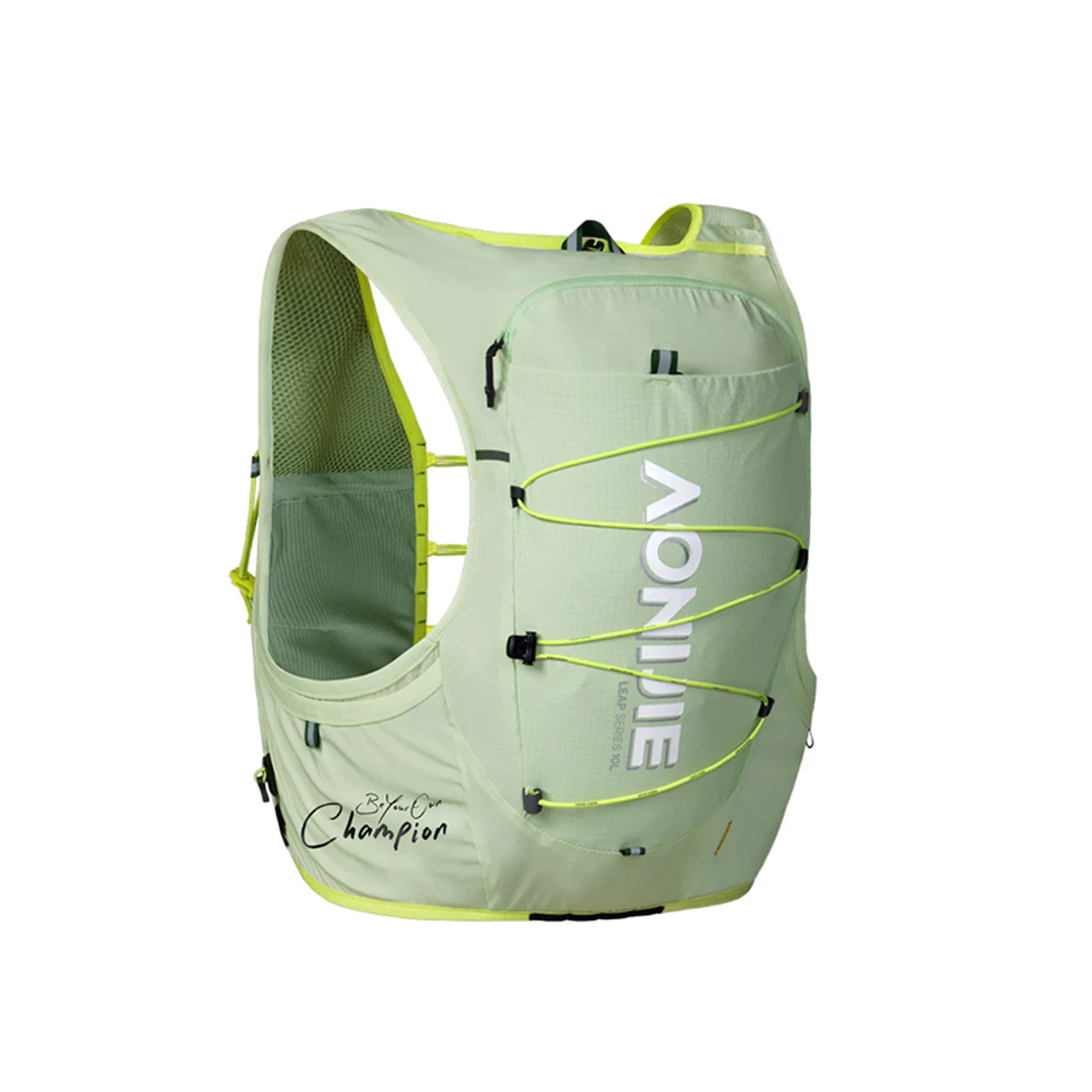 Aonijie C9116 Light Green Hydration Backpack Vest - 10 Liter Trail Running Sports