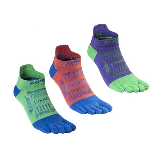 AONIJIE E4837 Running Toe Socks 3 PAIR - Sports Running Socks