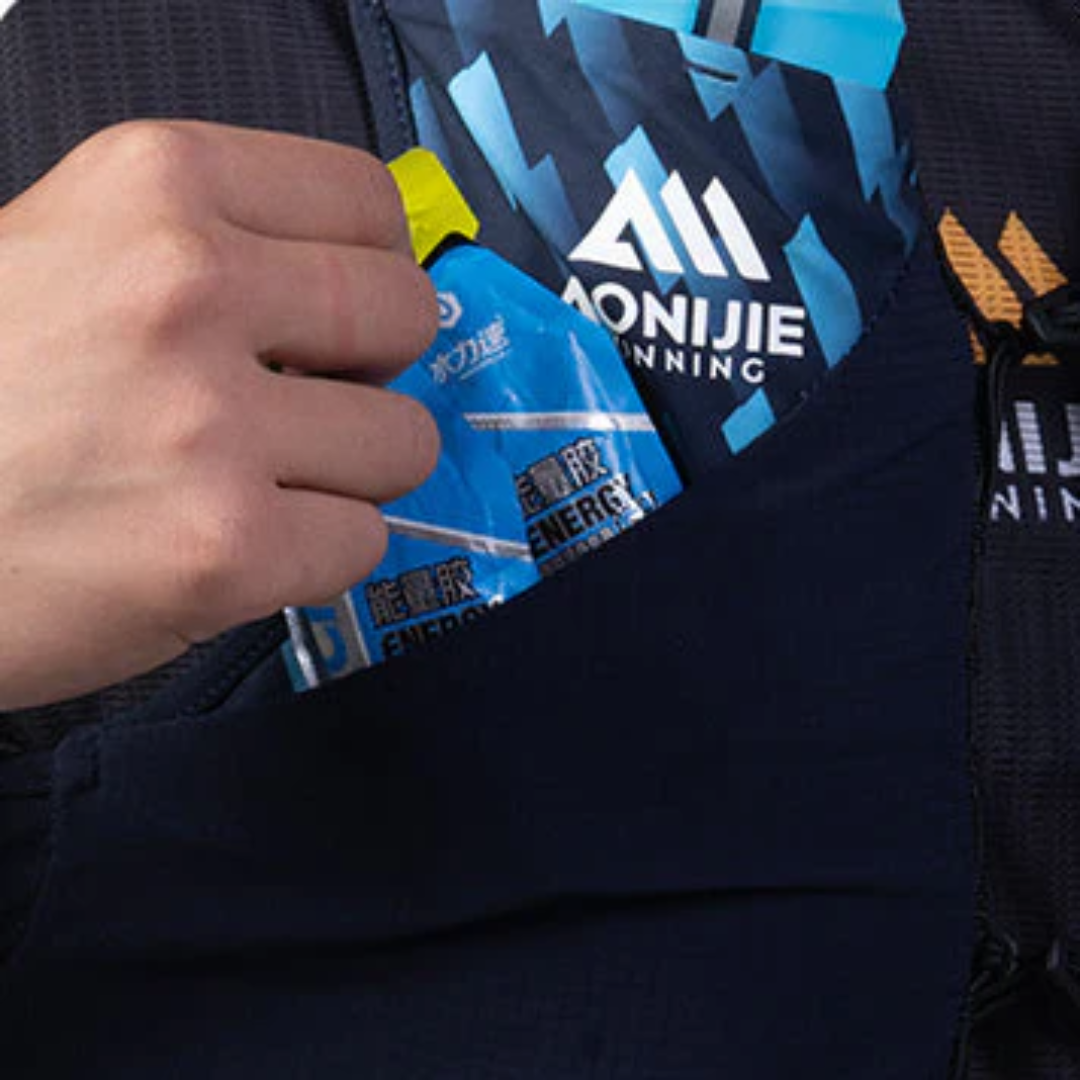Aonijie UTMB Hydration Backpack Vest 8L - Trail Running Sports - BLUE