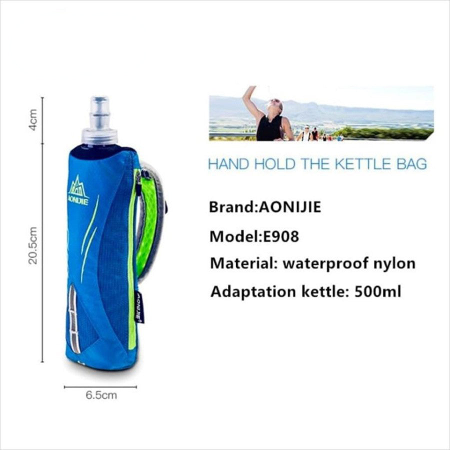 AONIJIE Hand Bag E908 + Soft flask 500 ml Sport Gym Outdoor