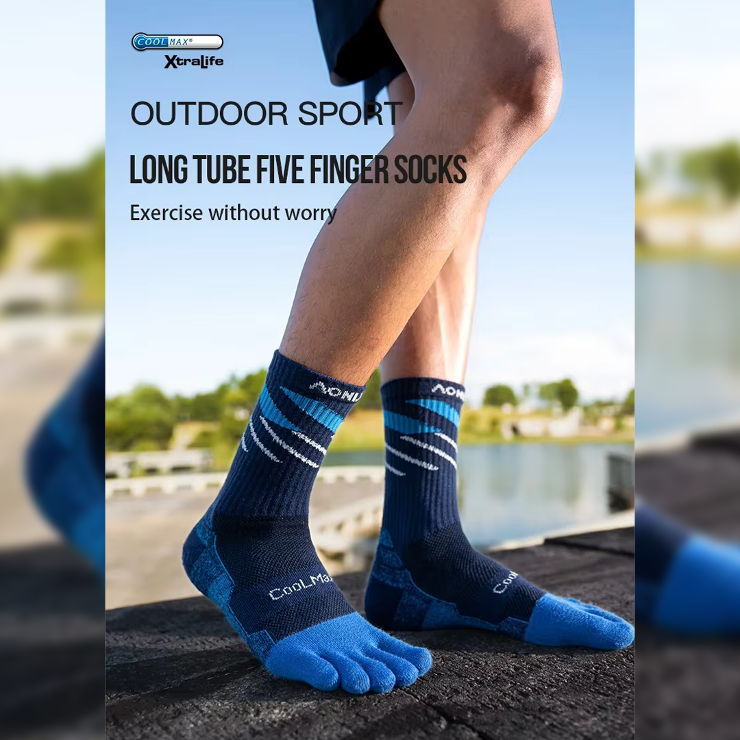 Aonijie E4846 Running Toe Socks - Kaos kaki Jari Lari Sepeda Olahraga