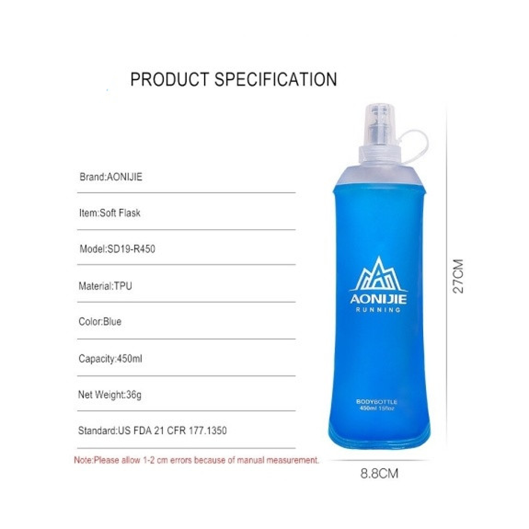Aonijie Soft Flask SD19 - Botol tempat minum 450ml