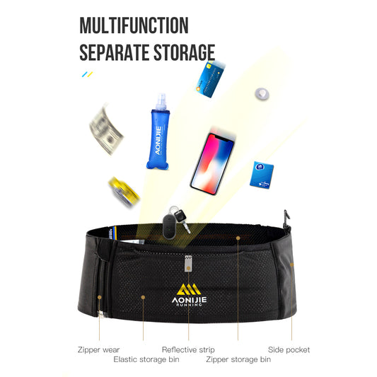 AONIJIE Waist Bag W8122 - Tas Pinggang Lari Sepeda