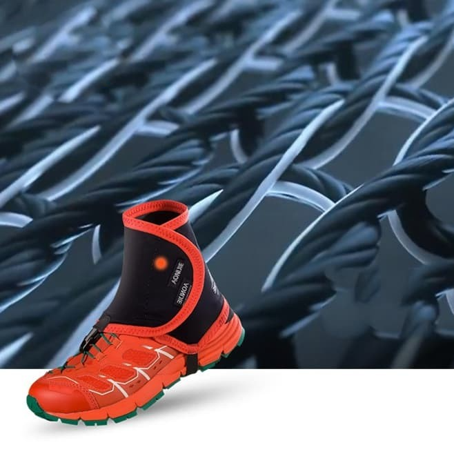 AONIJIE GAITER E940 - Trail Running Shoe Gaiters Protective Wrap Shoe Covers Outdoor sports Prevent Sand Stone