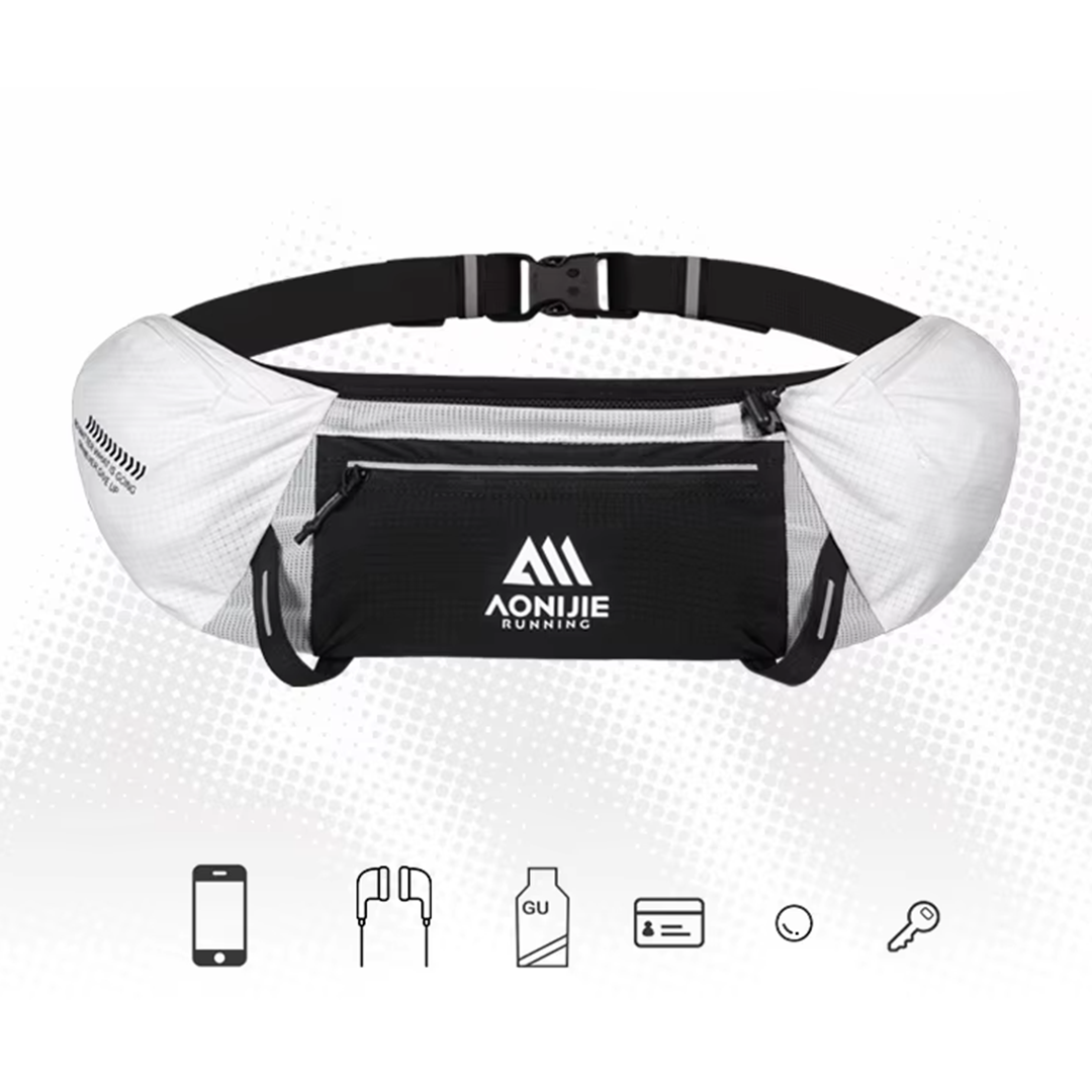 Aonijie W8138 Outdoor Waist Bag - Tas Pinggang Lari Sepeda Hiking Outdoor