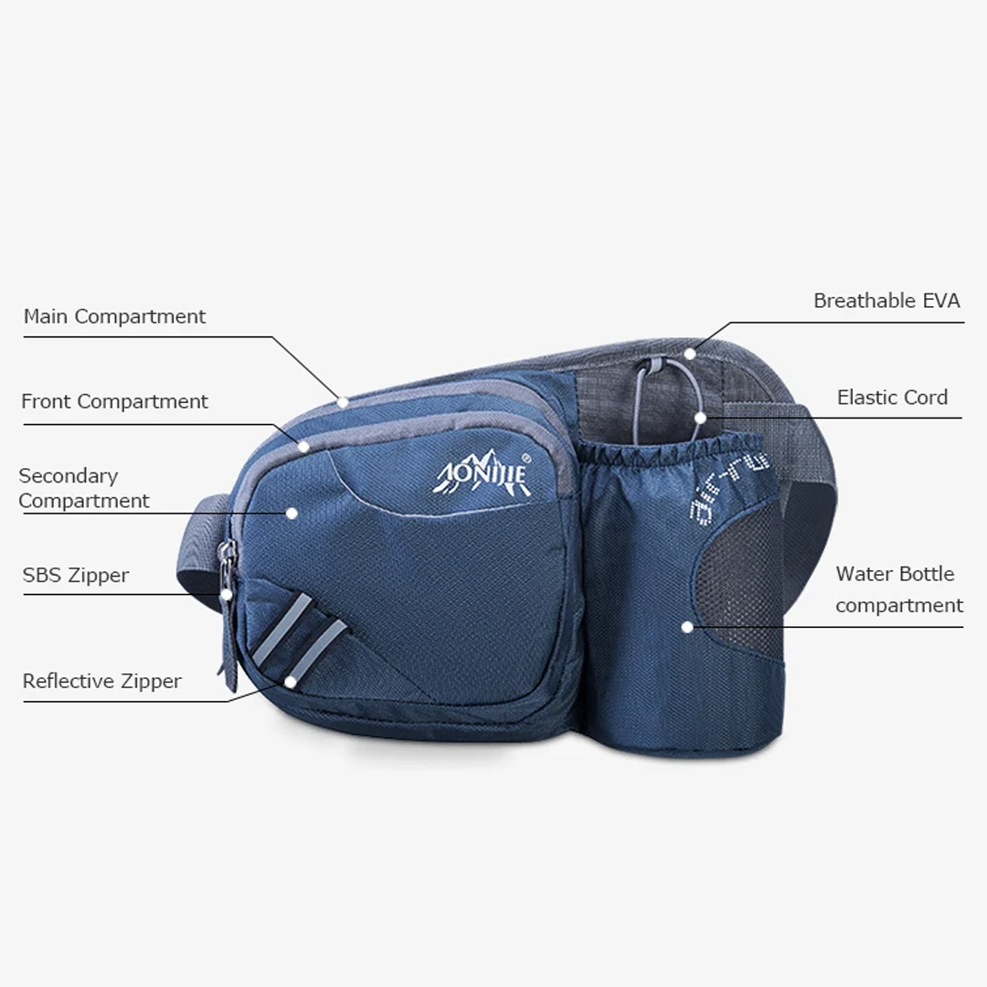 AONIJIE E809 Sport Waist Bag - Tas Pinggang Olahraga Outdoor