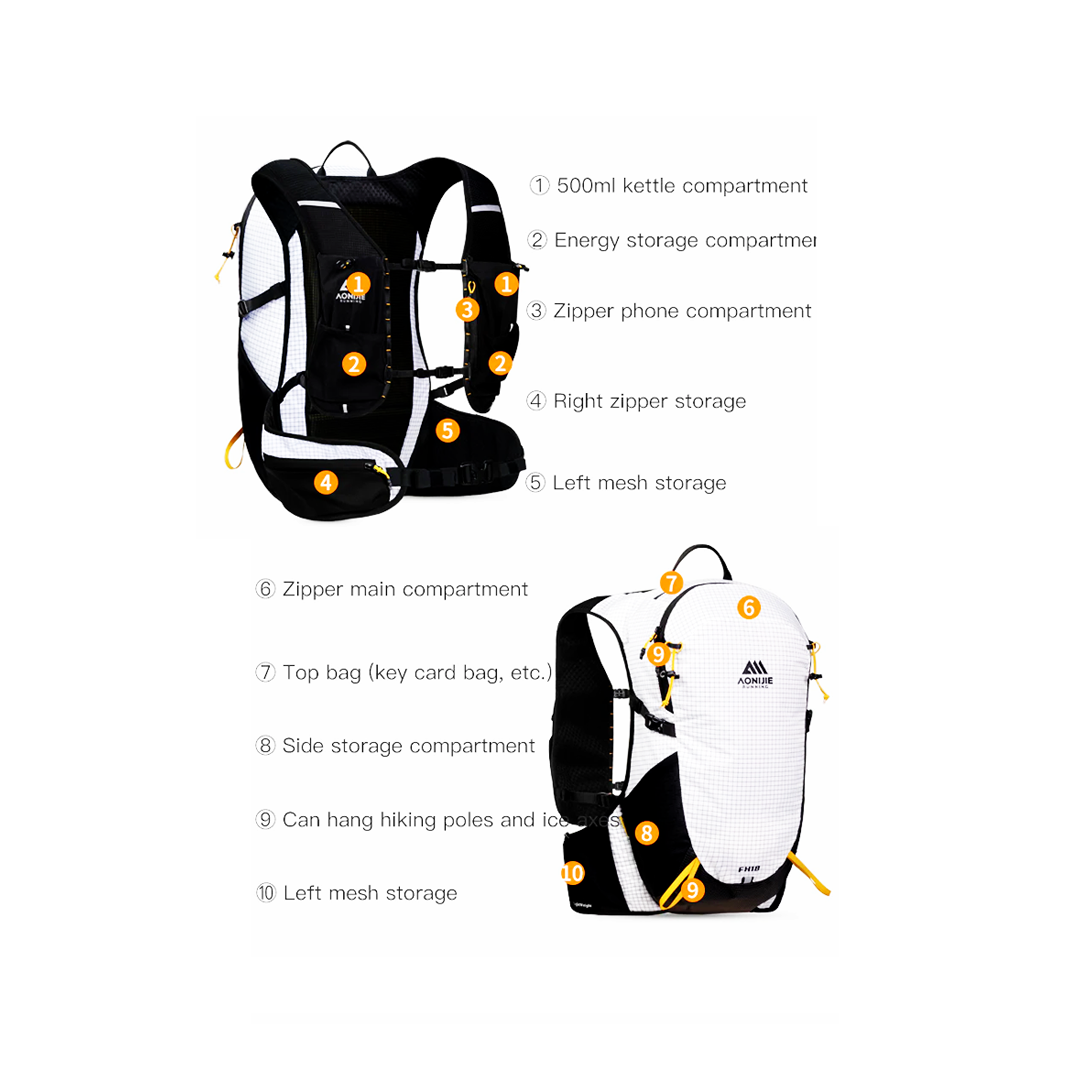 Aonijie FH2518 Hydration Backpack Vest 18L Trail Running