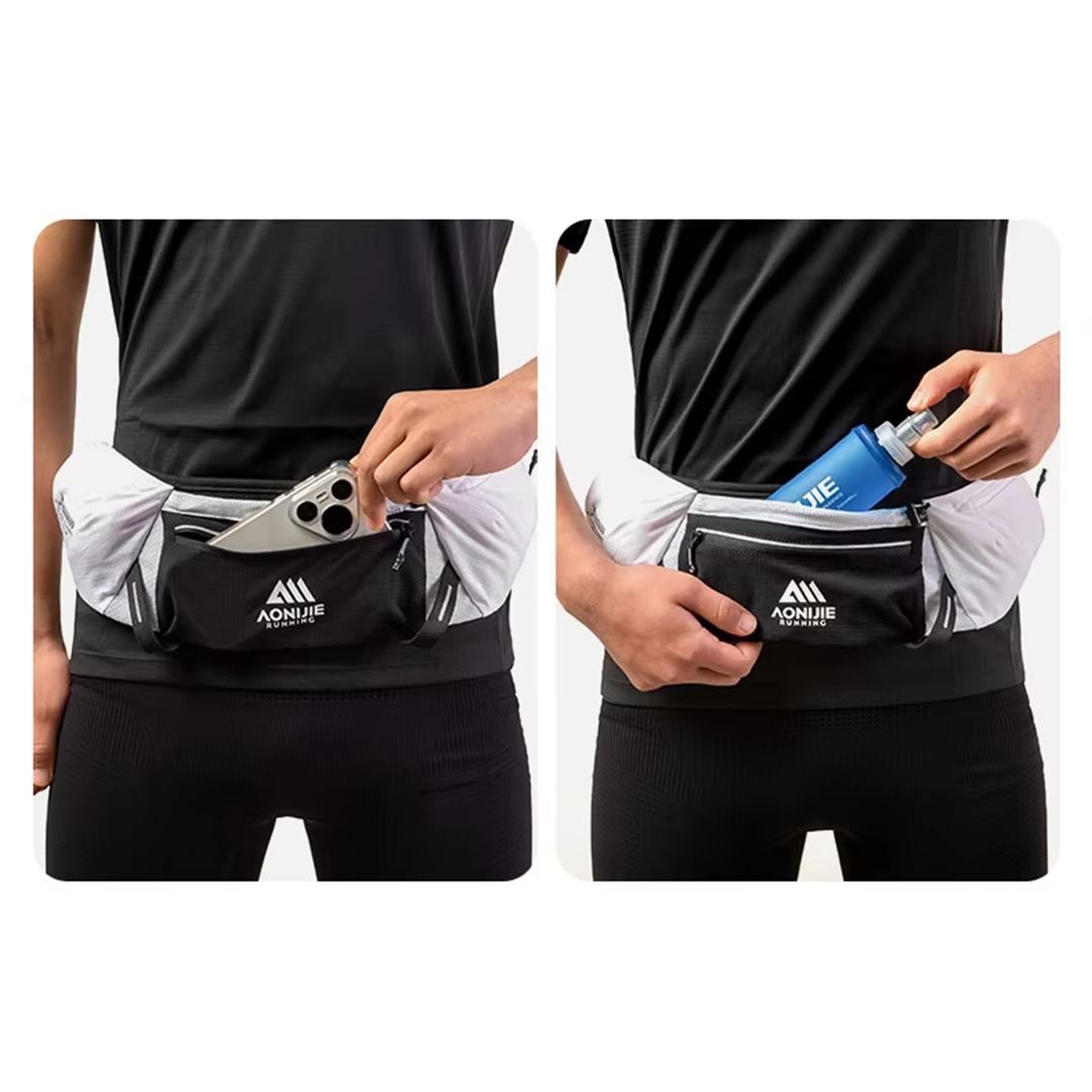 Aonijie W8138 Outdoor Waist Bag - Tas Pinggang Lari Sepeda Hiking Outdoor