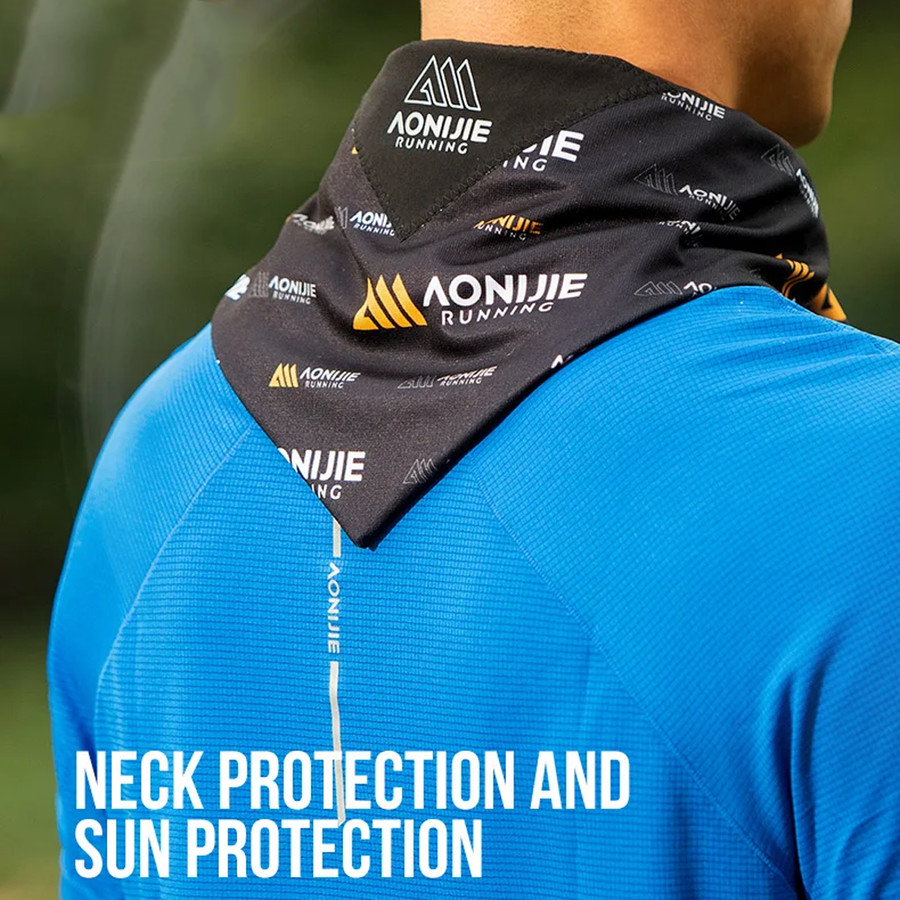 Aonijie E4427 Sports Ice Towels Running Neck Sunscreen - Slayer Bandana Outdoor Olahraga