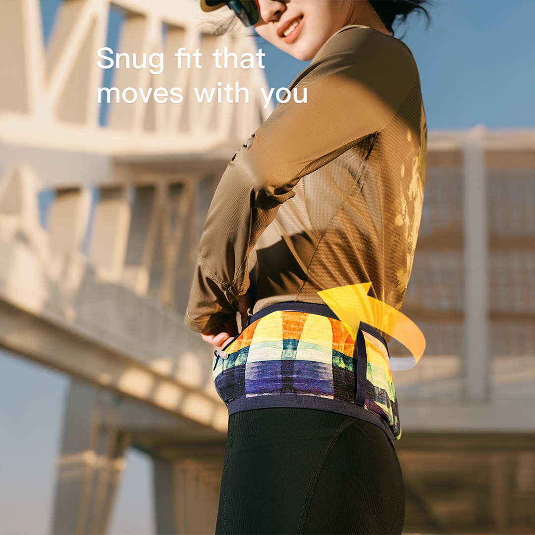 Aonijie W8145 Colorfull Sports Waist Bag - Tas Pinggang Lari Sepeda Olahraga