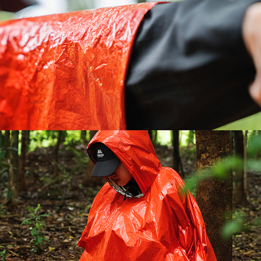 Aonijie A108 Emergency Thermal Rain Poncho - Jas Hujan Termal Outdoor