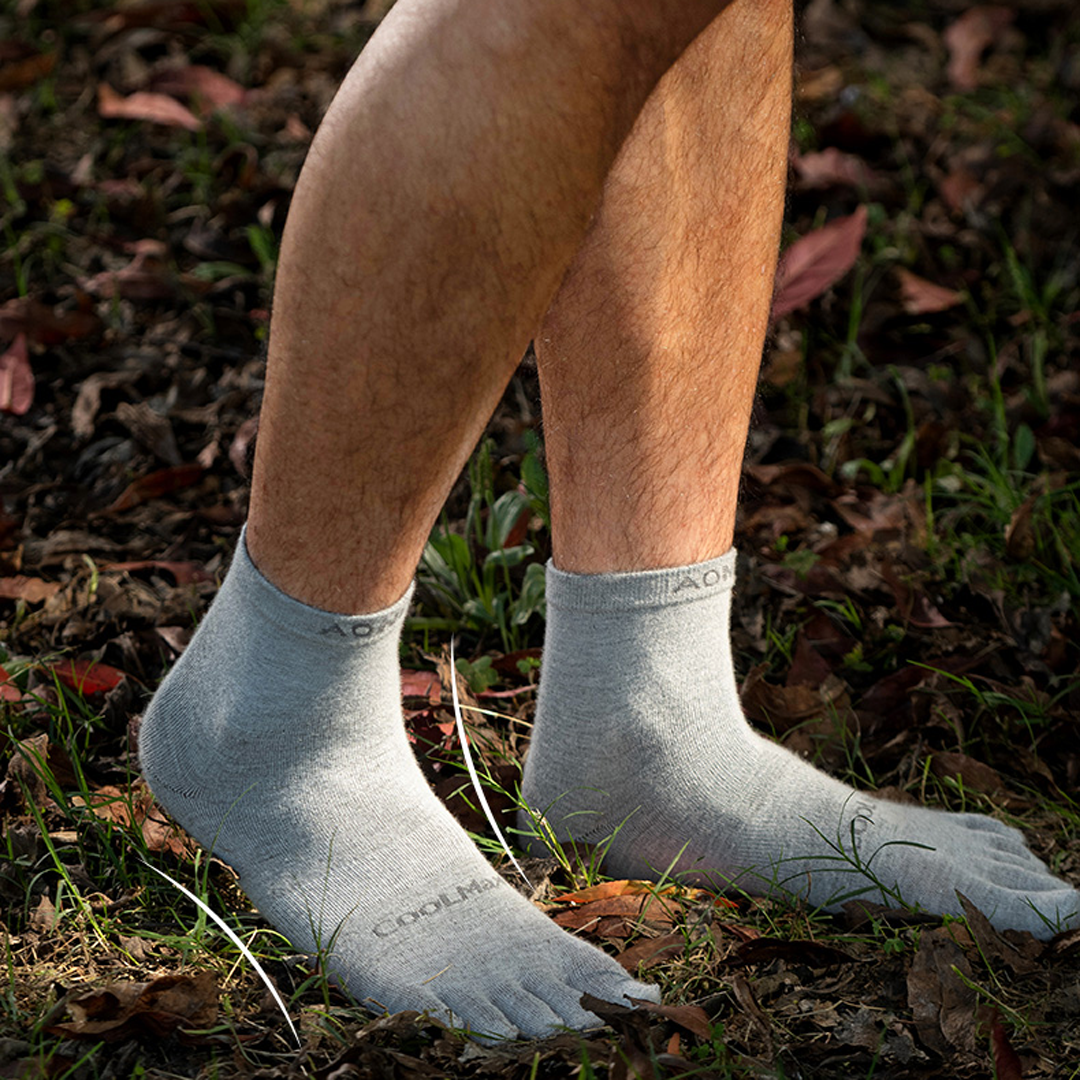 Aonijie E4845 Running Toe Socks - Kaos kaki Jari Lari Sepeda Olahraga