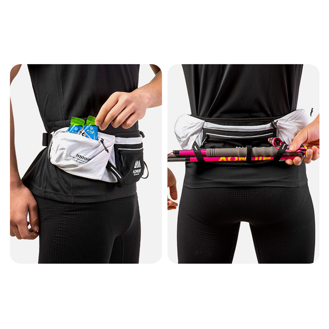 Aonijie W8138 Outdoor Waist Bag - Tas Pinggang Lari Sepeda Hiking Outdoor