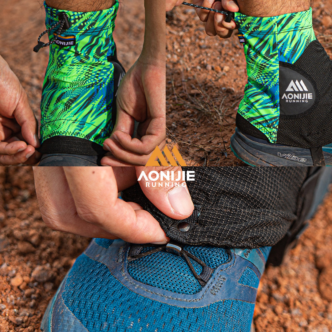 AONIJIE Gaiter E4421 - Pelindung Kaki Sepatu - Trail Running Cover