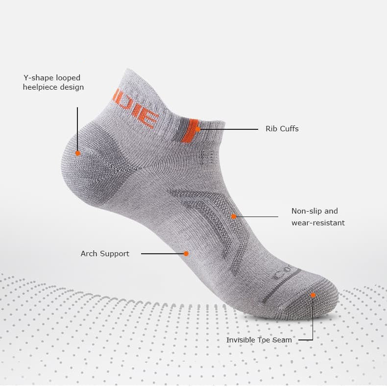 AONIJIE E4101 Running Socks 3 PAIR - Kaos Kaki Lari Outdoor