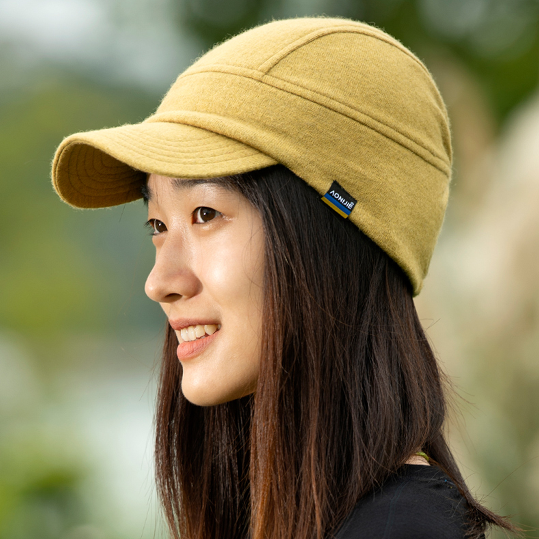 Aonijie M40 Winter Knitted Cap - Topi Kupluk Lari Outdoor