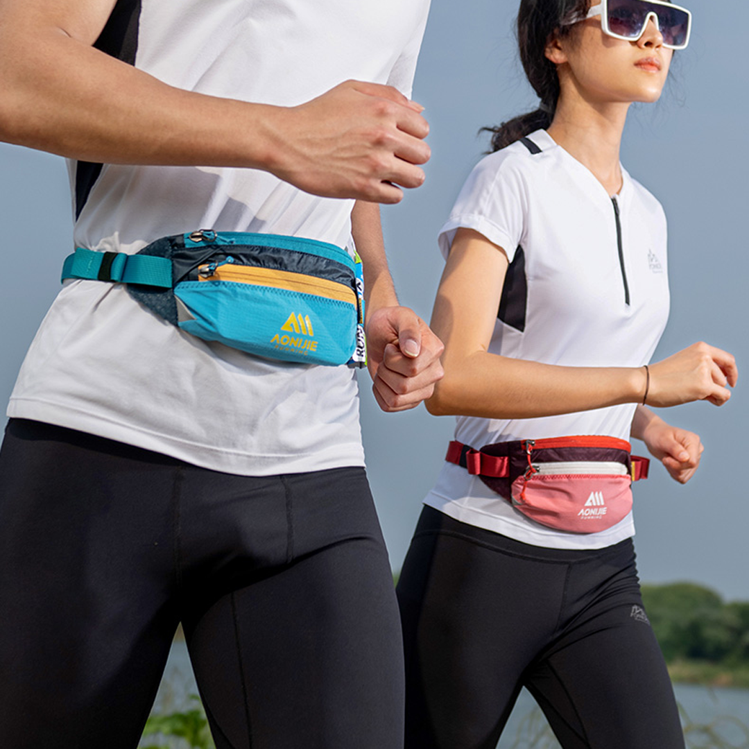 Aonijie Waist Bag W8133 - Tas Pinggang Lari Sepeda Olahraga