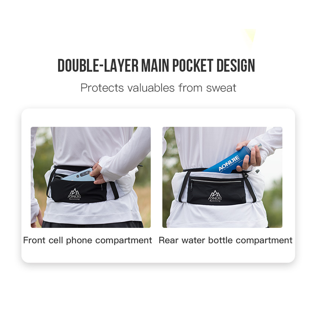 AONIJIE Waist Bag W8113 - Tas Pinggang Lari Sepeda