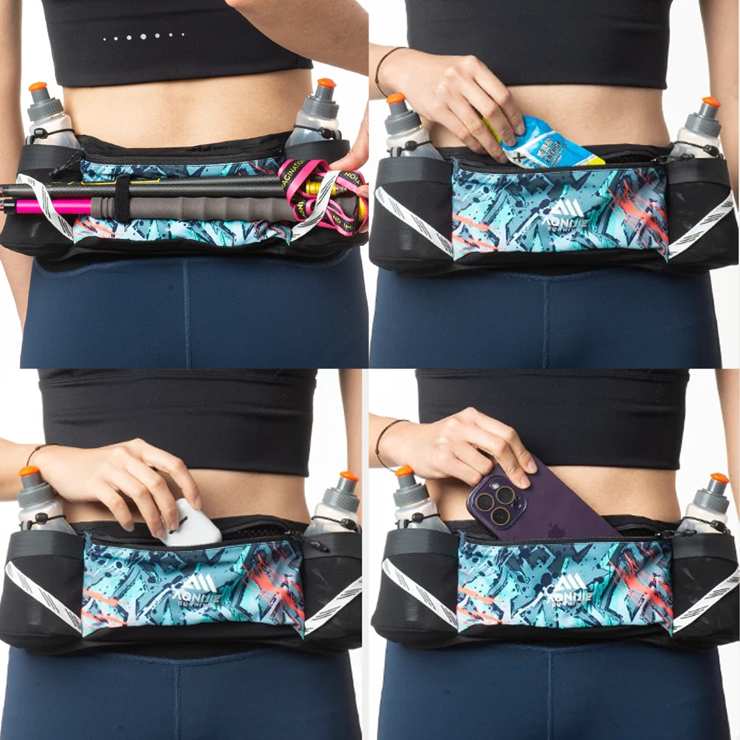 AONIJIE Waist Bag W8125 - Tas Pinggang Lari Sepeda Olahraga