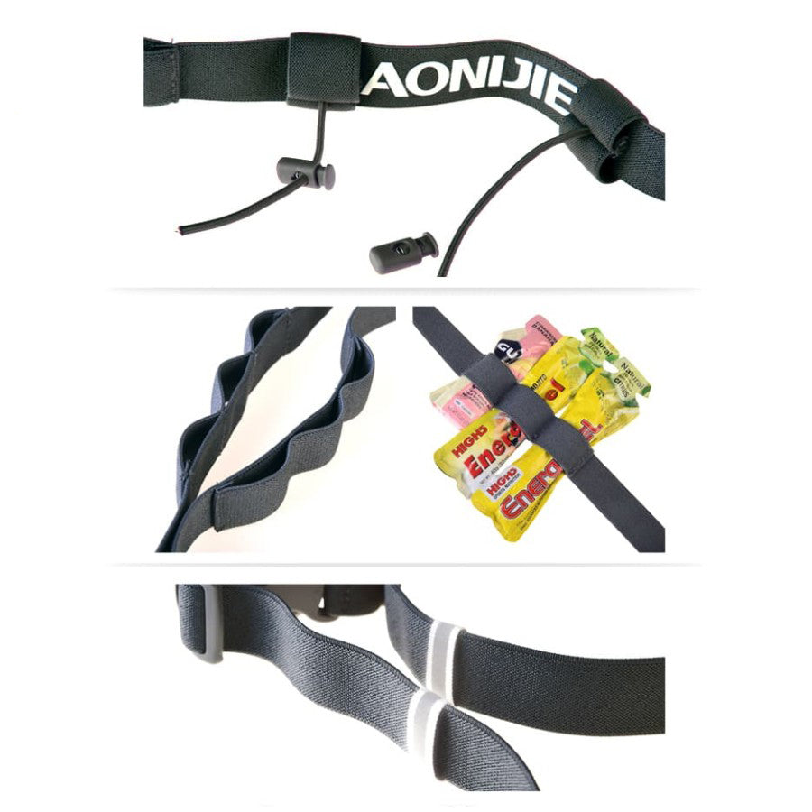 AONIJIE E4076 - BIB Race Number Belt