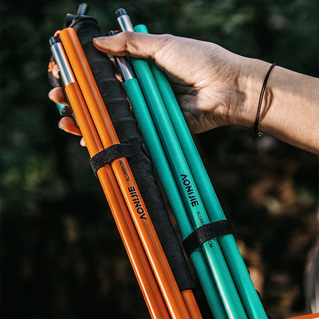 Aonijie Foldable Alumunium Trekking Pole E4216 - Trail Running Hiking