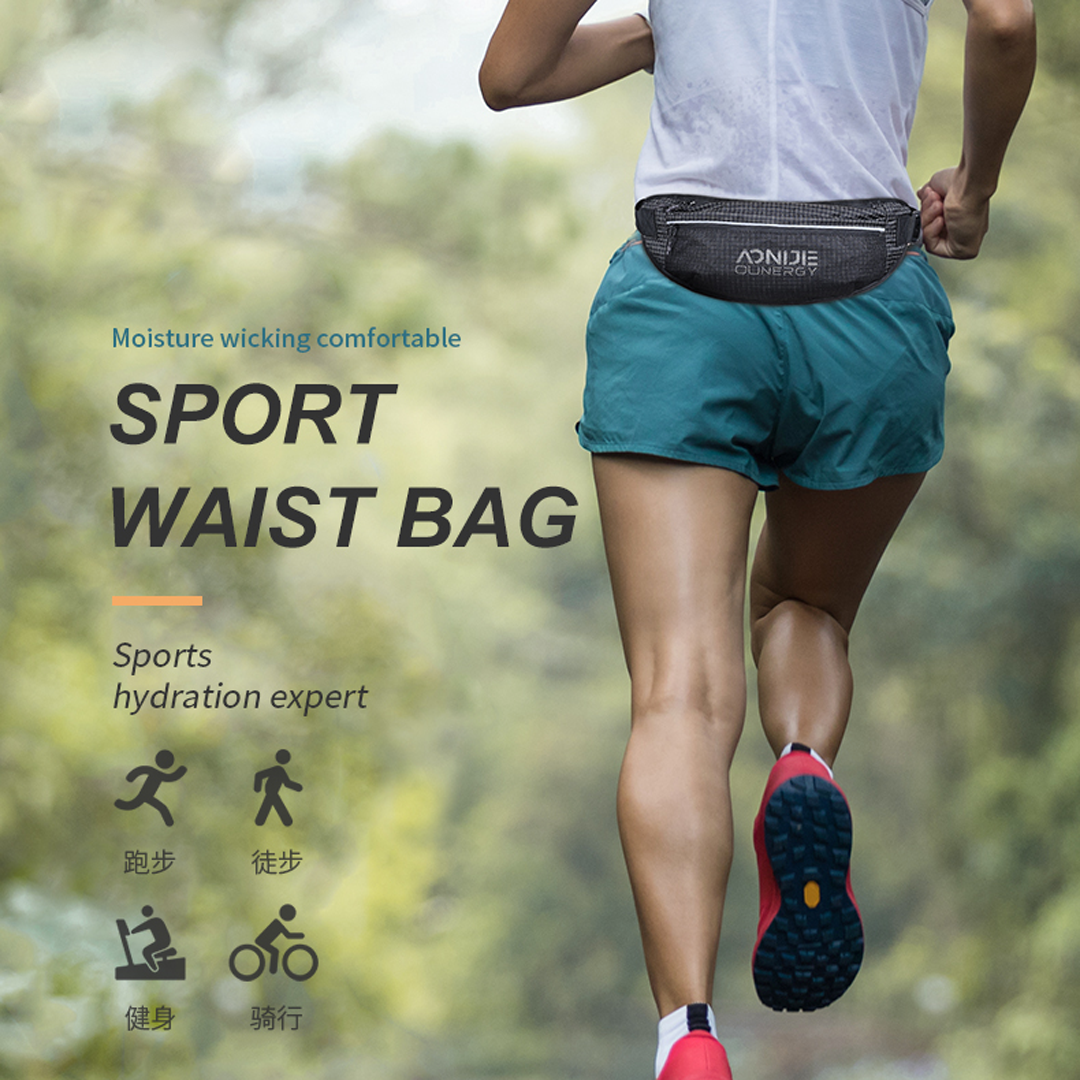 AONIJIE Waist Bag W8111 - Tas Pinggang Lari Sepeda