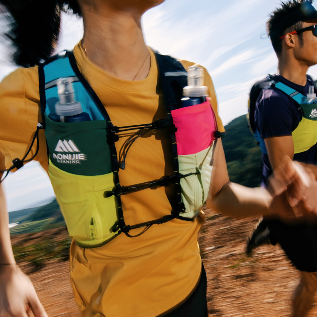 Aonijie C9116 Hydration Backpack Vest - 10 Liter Trail Running Sports - COLORFULL