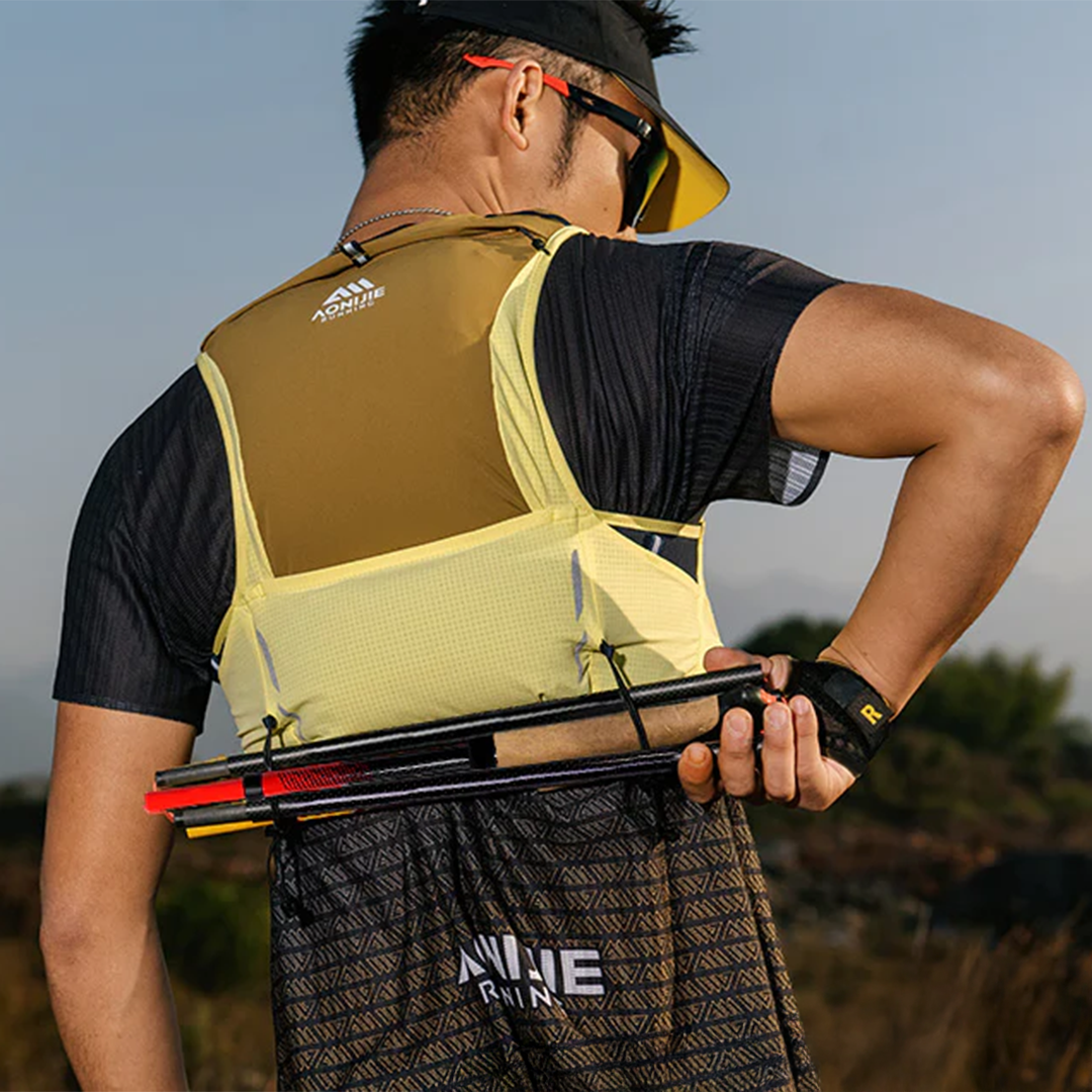 Aonijie Foldable Carbon Fiber Trekking Pole E4218 - Stick Trail Hiking