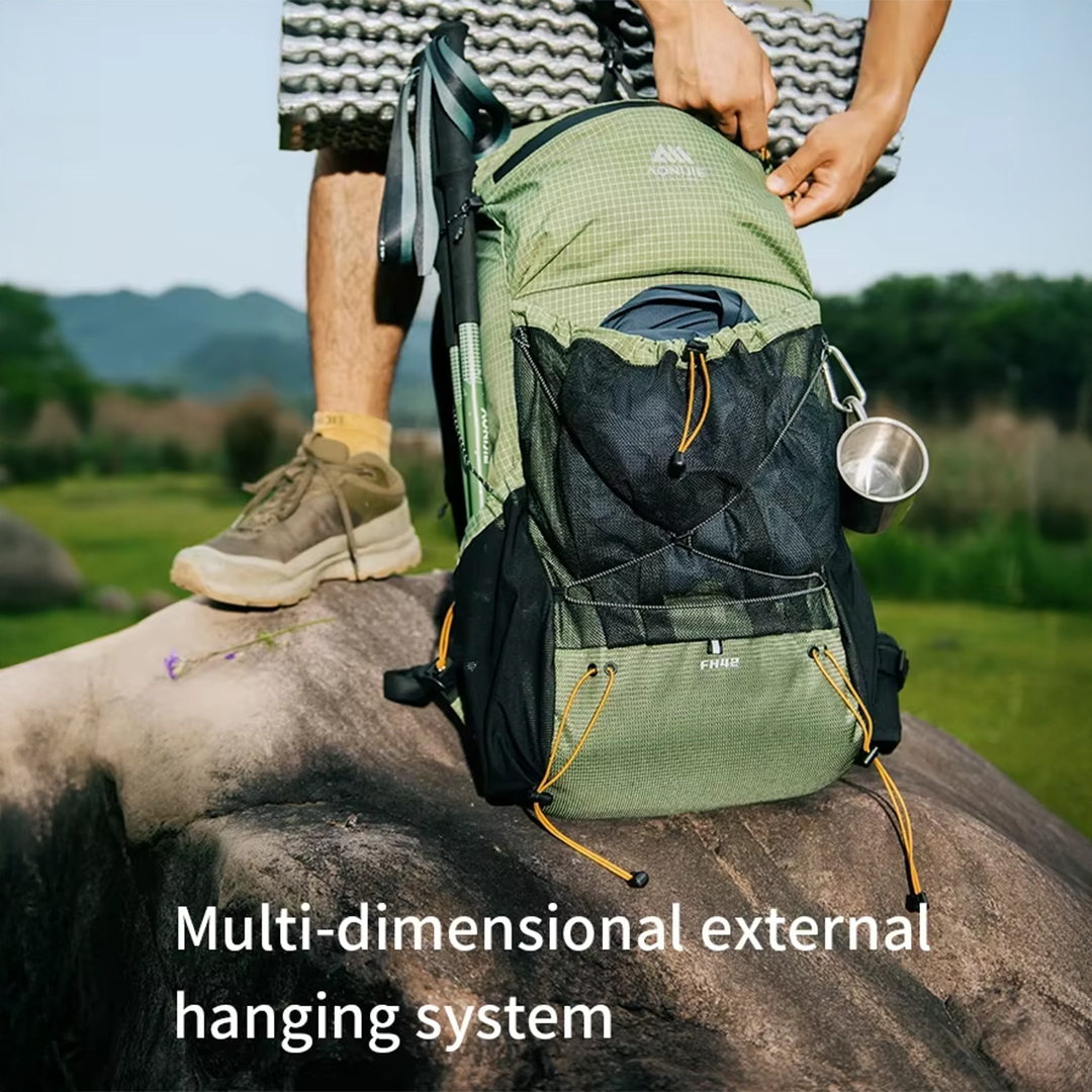 AONIJIE FH2542 Outdoor Hiking Backpack 42L - Tas Punggung Outdoor Hiking