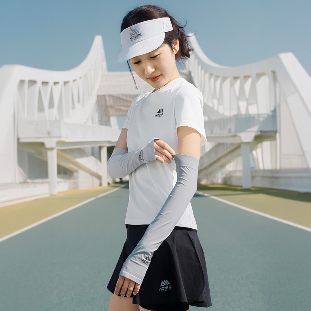 Aonijie E4445 Sun Protector Arm Sleeves - Manset Pelindung Tangan Olahraga Outdoor