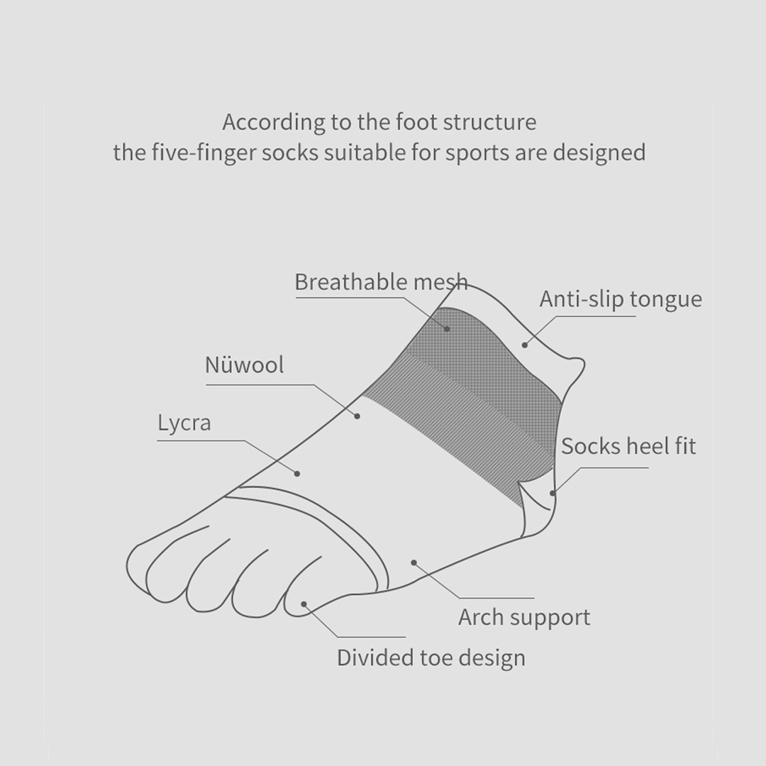 AONIJIE E4822 Sports Socks Waterproof