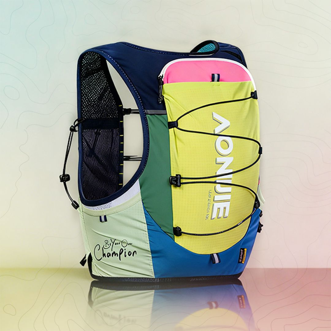 Aonijie C9116 Hydration Backpack Vest - 10 Liter Trail Running Sports - COLORFULL