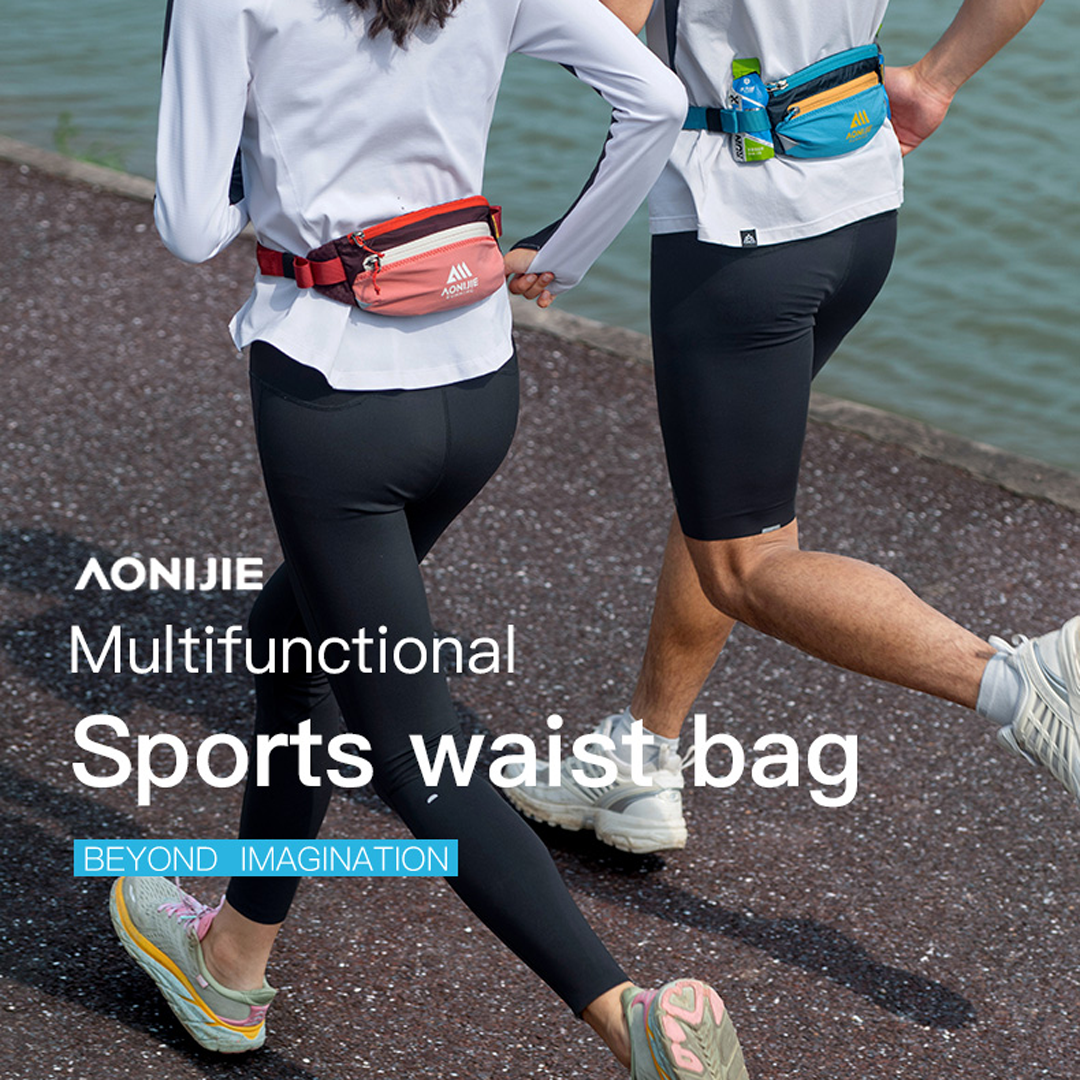 Aonijie Waist Bag W8133 - Tas Pinggang Lari Sepeda Olahraga