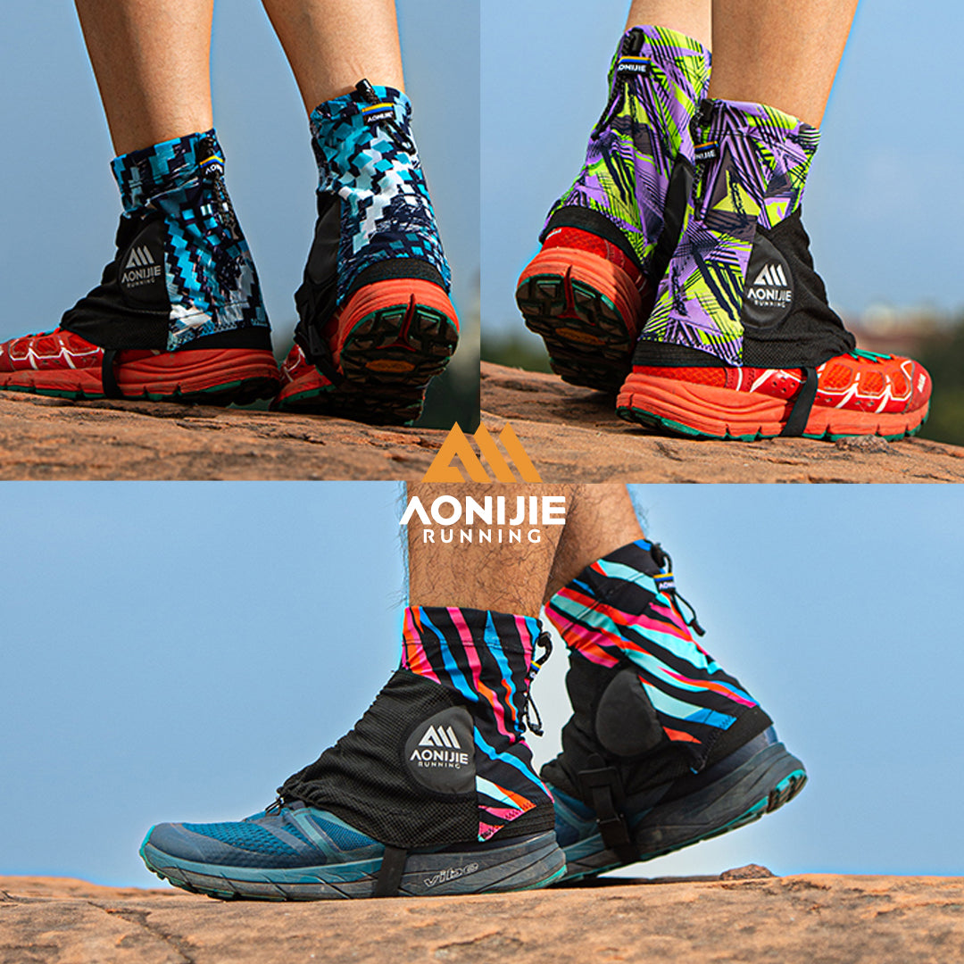 AONIJIE Gaiter E4421 - Pelindung Kaki Sepatu - Trail Running Cover