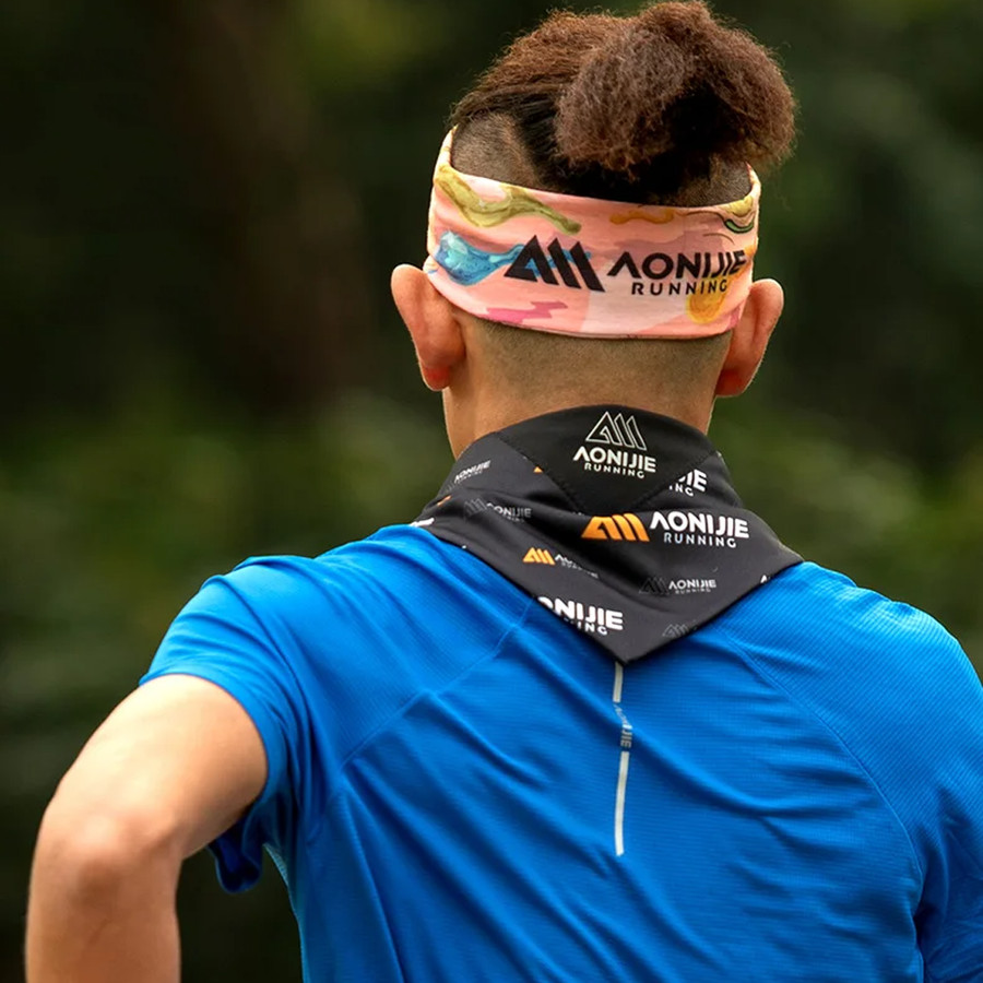 Aonijie E4427 Sports Ice Towels Running Neck Sunscreen - Slayer Bandana Outdoor Olahraga