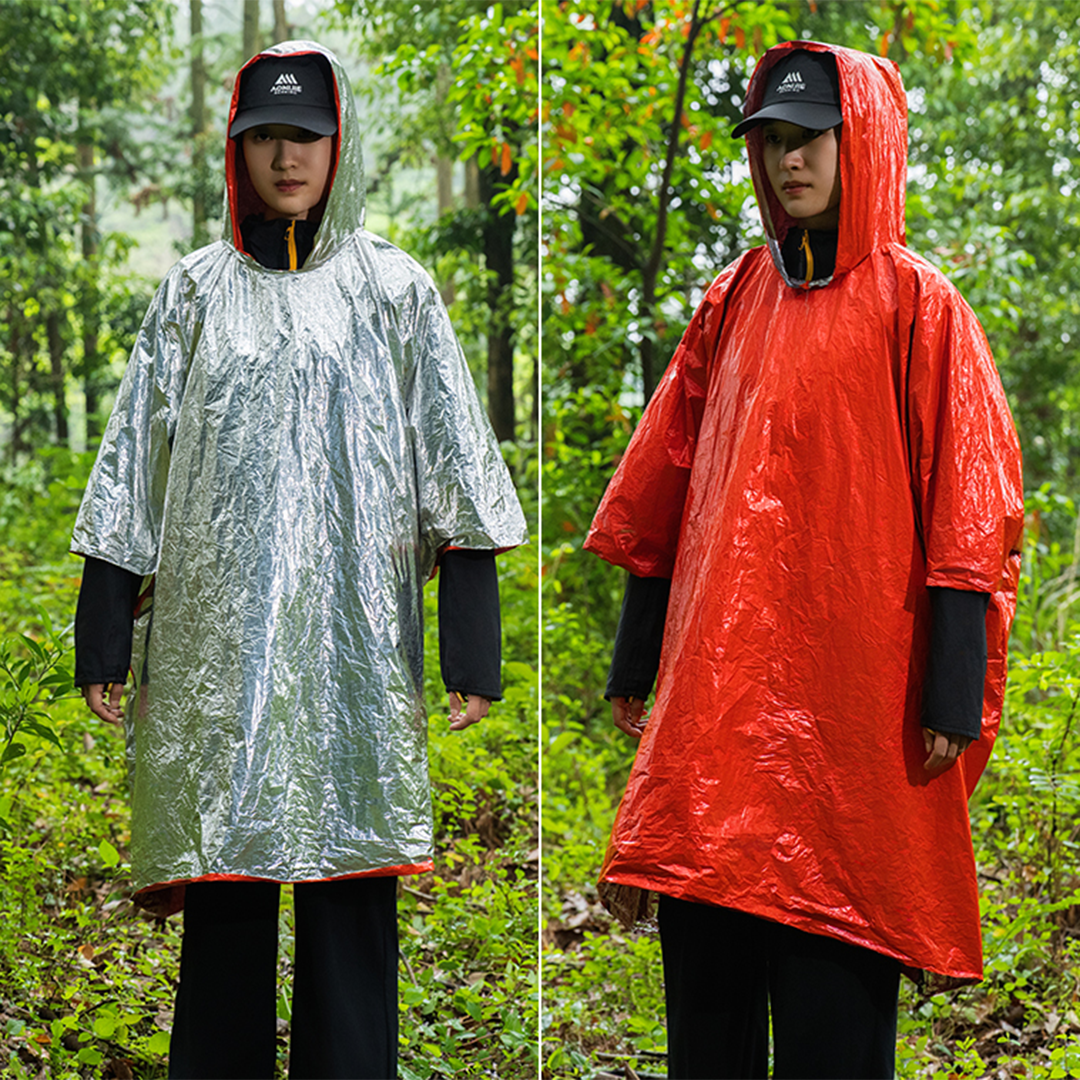 Aonijie A108 Emergency Thermal Rain Poncho - Jas Hujan Termal Outdoor
