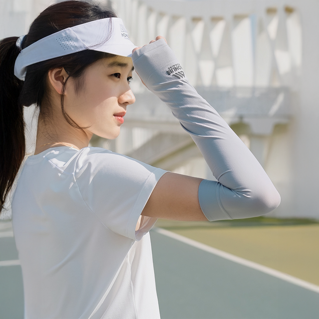 Aonijie E4445 Sun Protector Arm Sleeves - Manset Pelindung Tangan Olahraga Outdoor