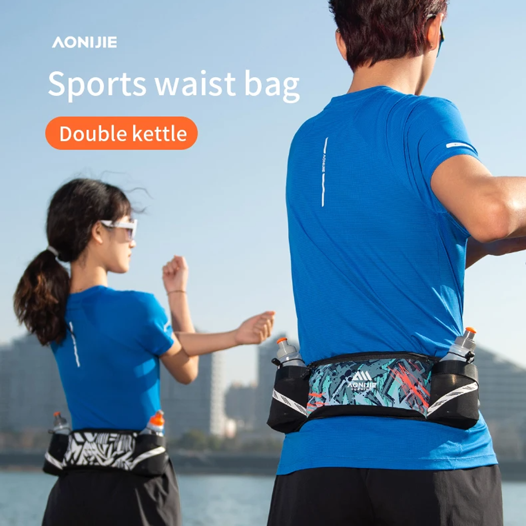 AONIJIE Waist Bag W8125 - Tas Pinggang Lari Sepeda Olahraga