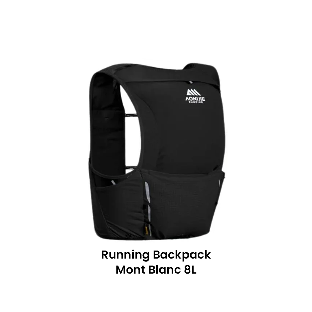 Aonijie UTMB Hydration Backpack Vest - Trail Running Sports - BLACK