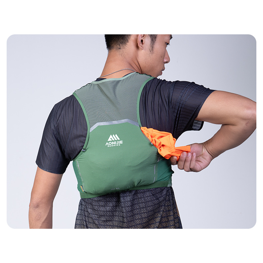 Aonijie UTMB Hydration Backpack Vest - Trail Running Sports - BLACK